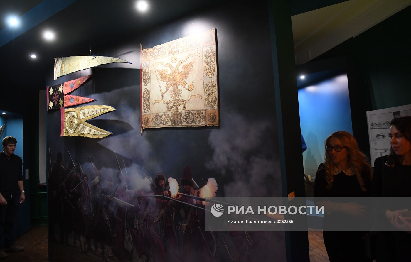 Открытие выставки "Служилые люди государства Московского"