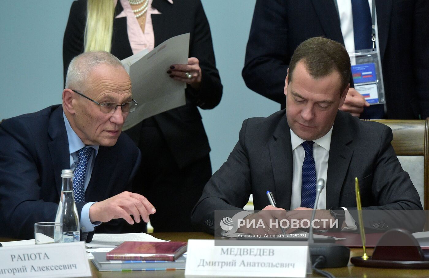 Рабочая поездка премьер-министра РФ Д. Медведева в Белоруссию