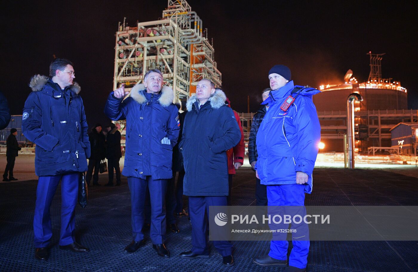 Рабочая поездка президента РФ В. Путина в Ямало-Ненецкий автономный округ