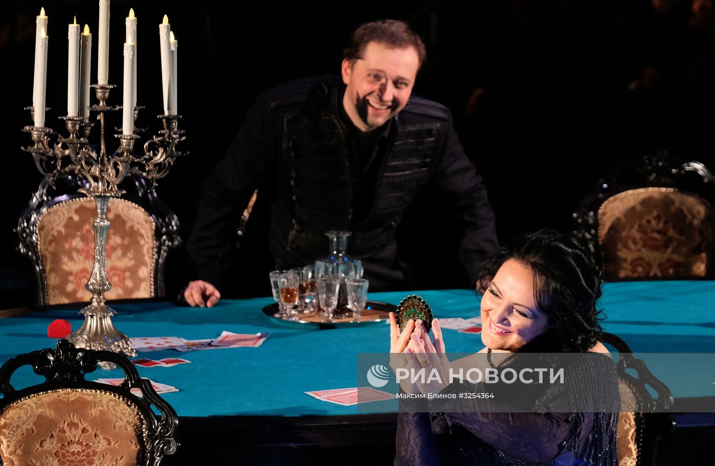 Новая версия спектакля "Пиковая дама" в театре "Геликон-опера"