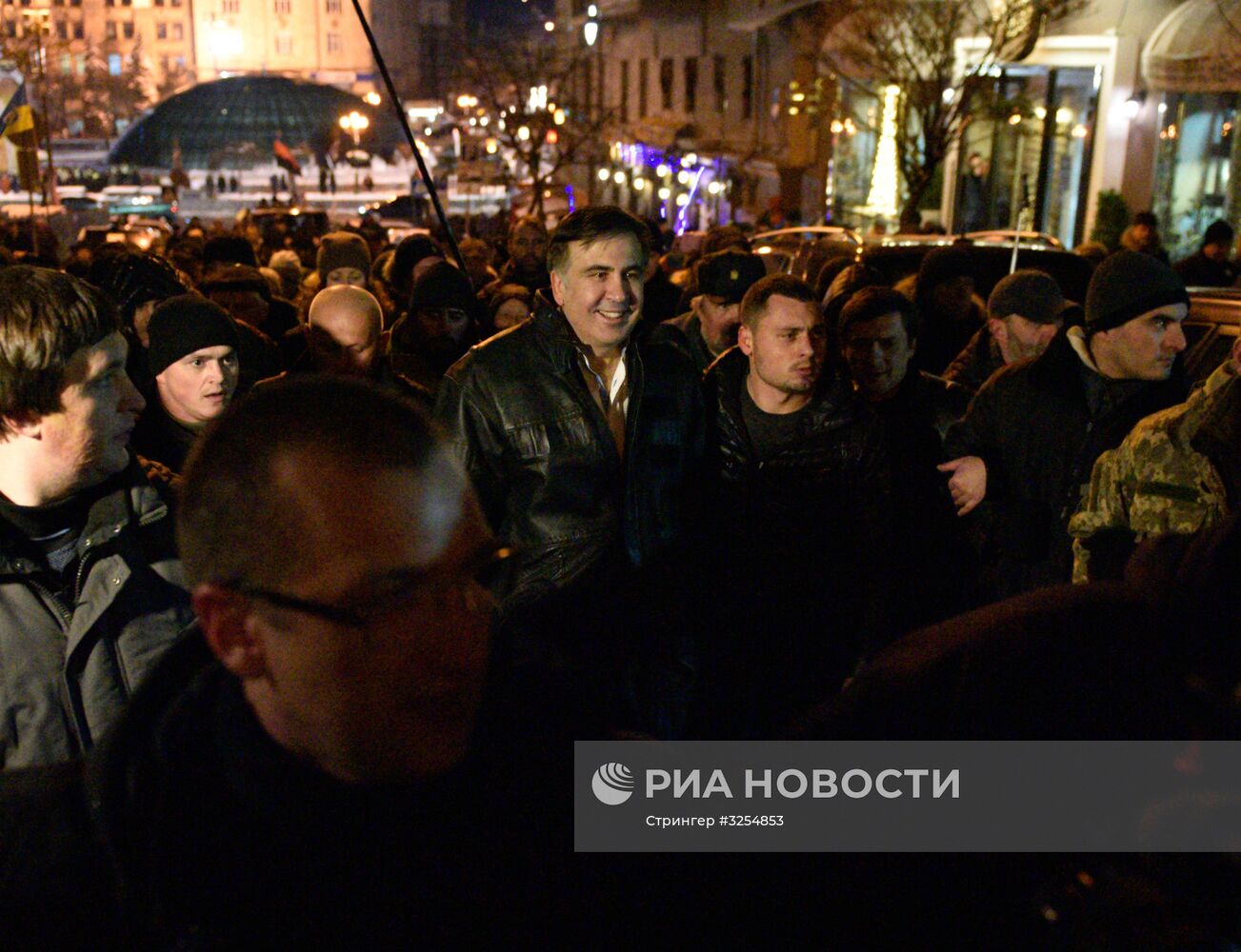 Суд в Киеве отпустил М.Саакашвили на свободу