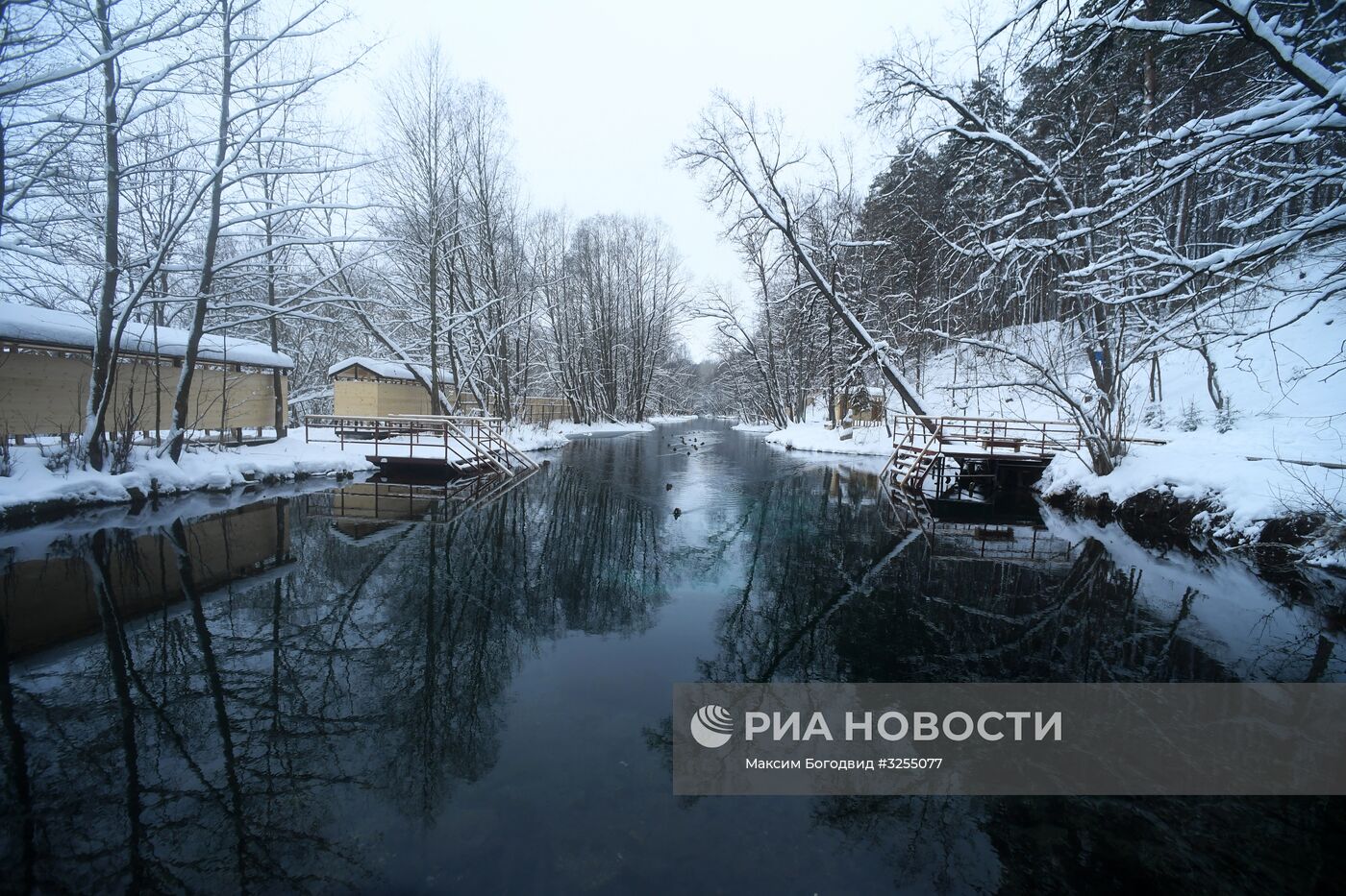 Голубое озеро в Казани