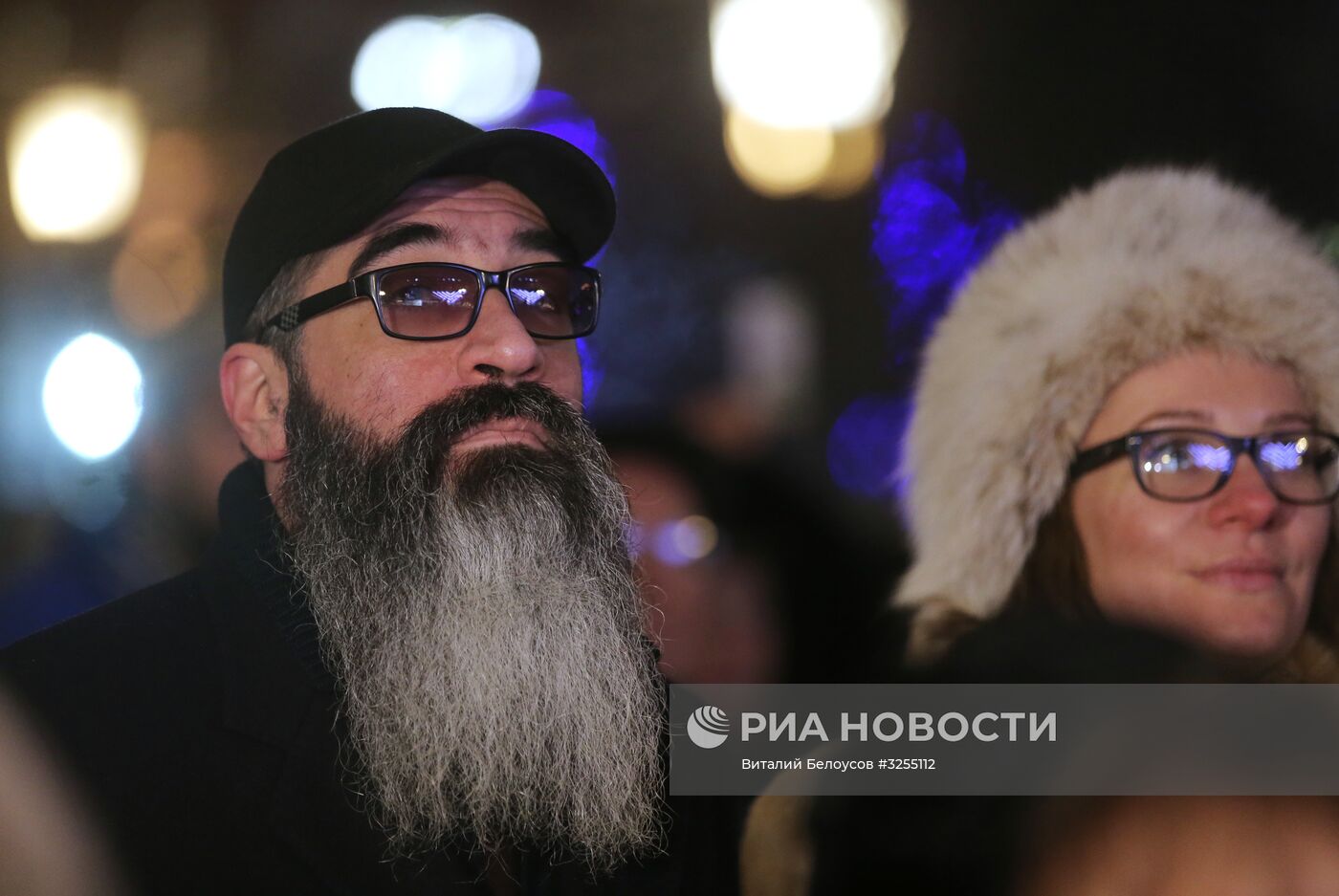 Церемония зажжения ханукальной свечи в Москве