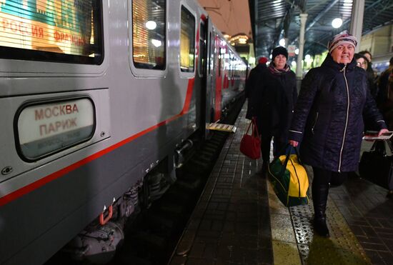 Возобновление прямого железнодорожного сообщения между Россией и Францией