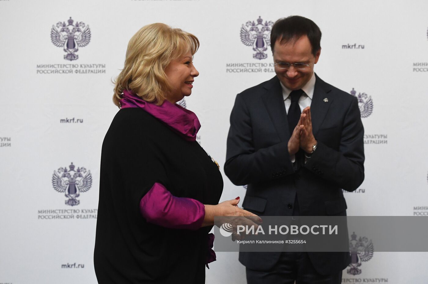 Награждение деятелей культуры и искусства государственными наградами РФ