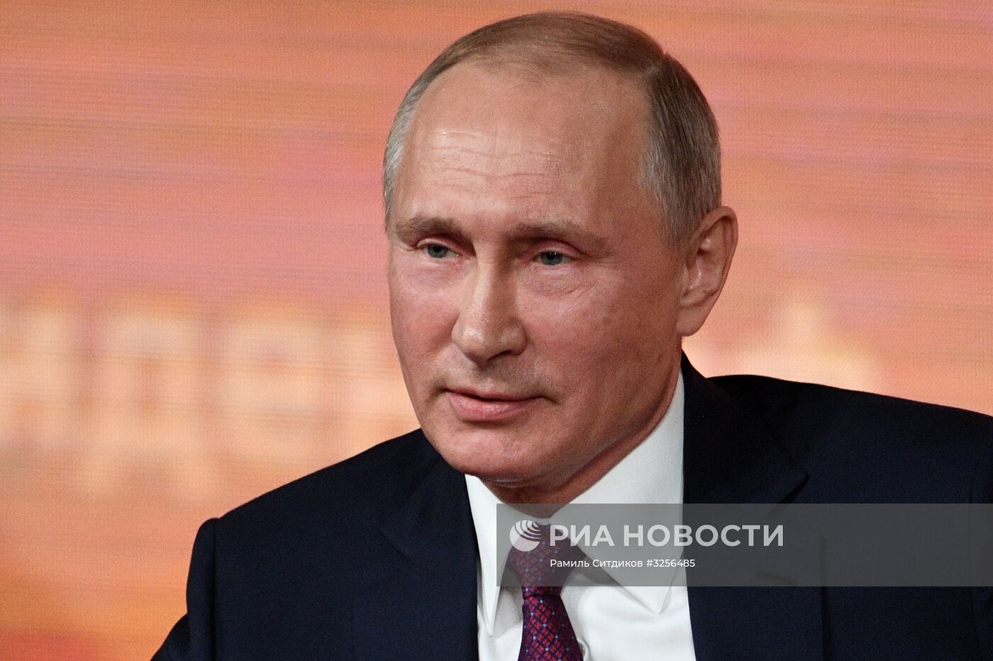 Ежегодная большая пресс-конференция президента РФ Владимира Путина