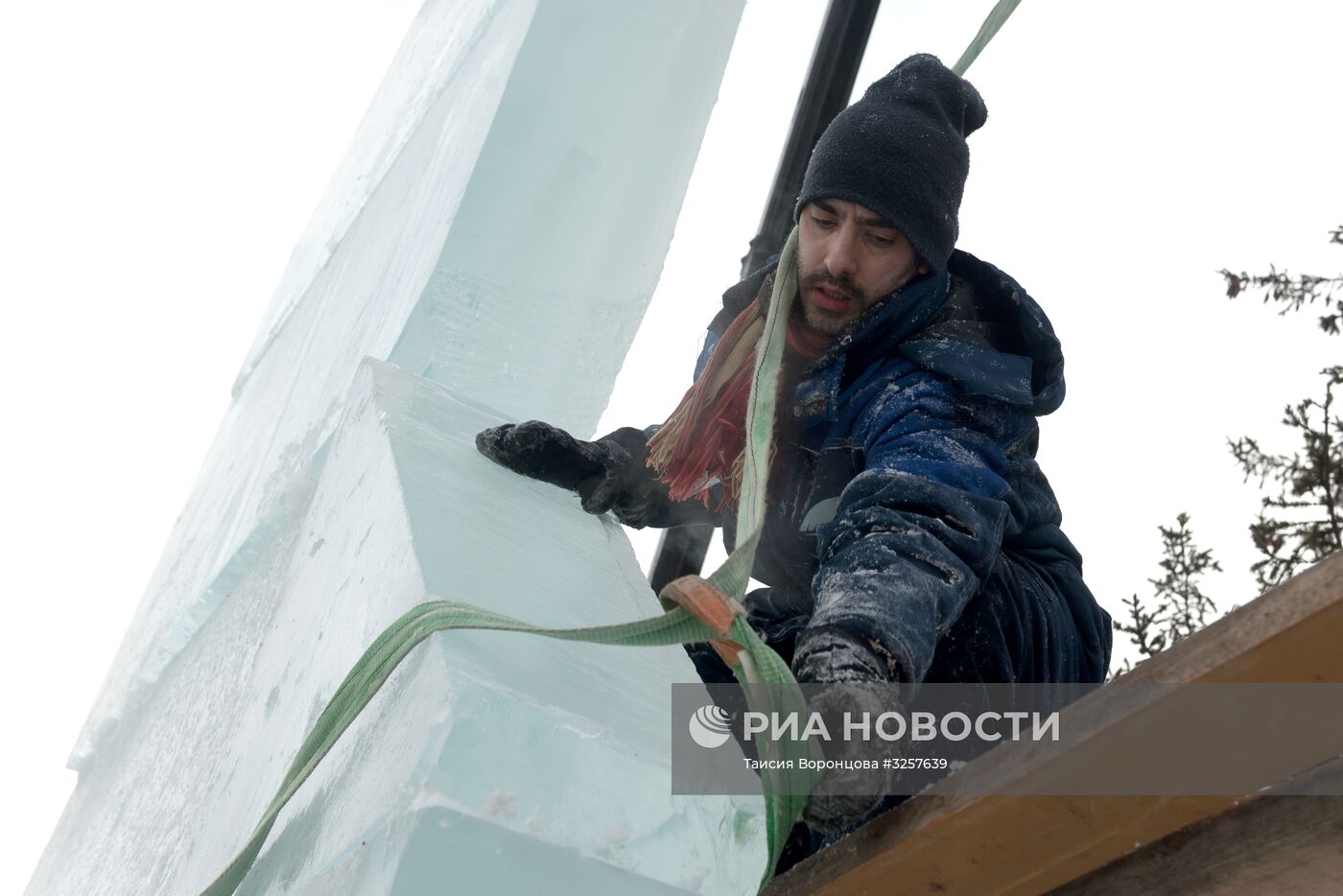 Ледовый городок в Томске