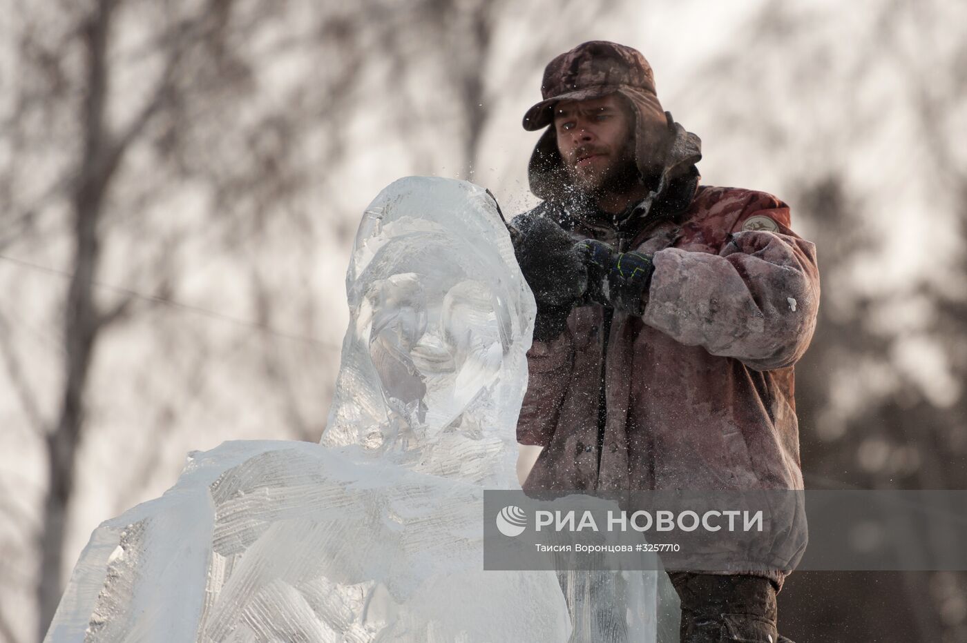 Ледовый городок в Томске