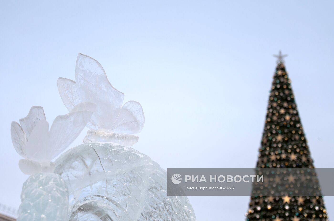 Ледовый городок в Томске