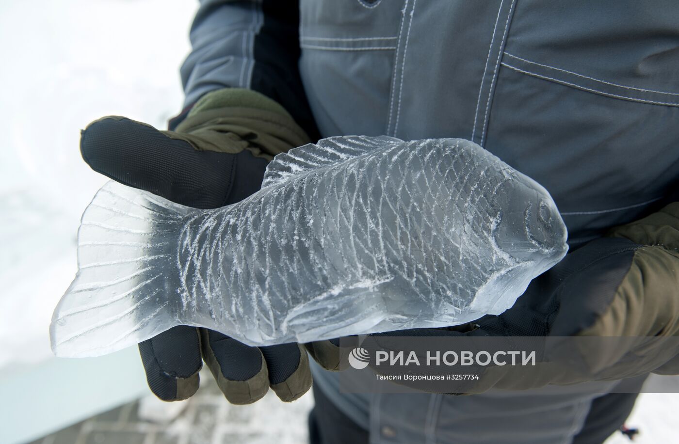 Ледовый городок в Томске