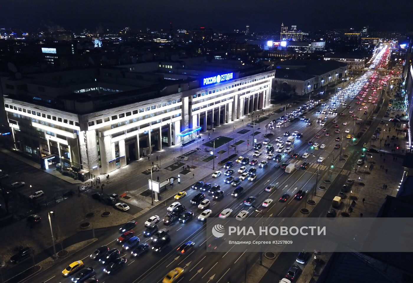 Здание МИА "Россия сегодня"