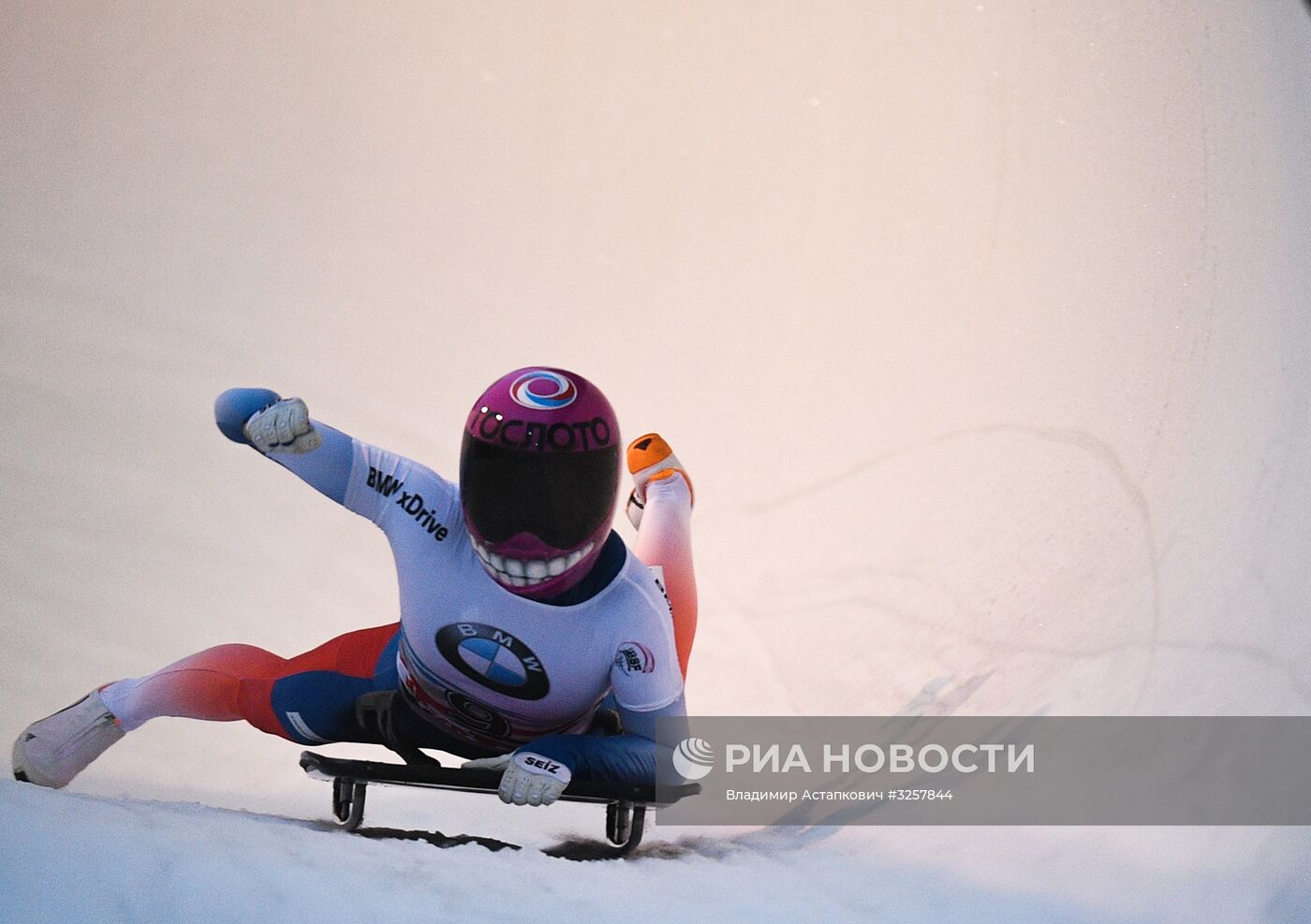 Скелетон. Чемпионат Европы. Женщины