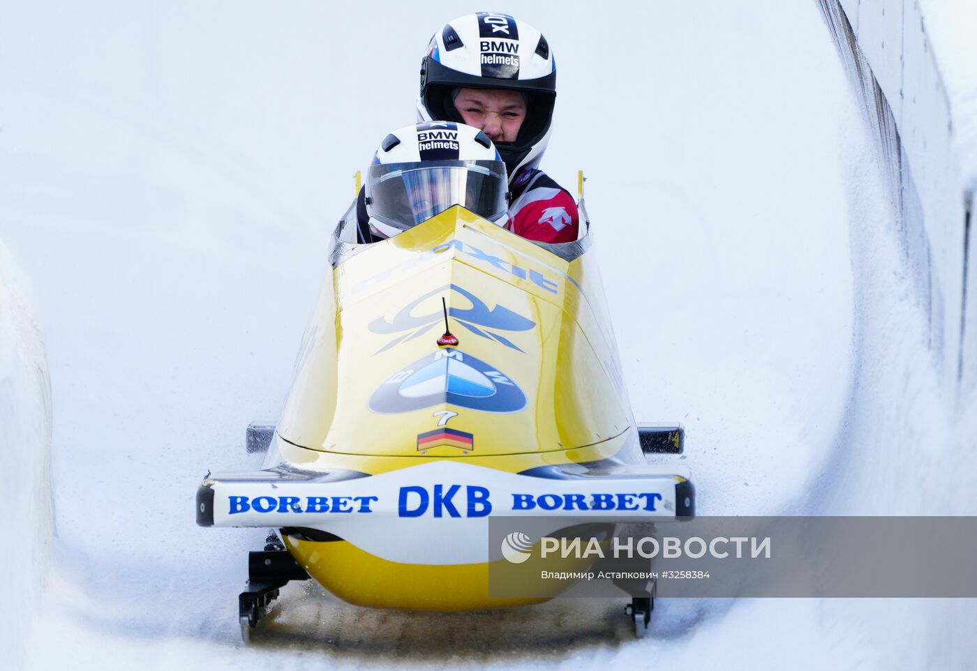 Бобслей. Чемпионат Европы. Женщины