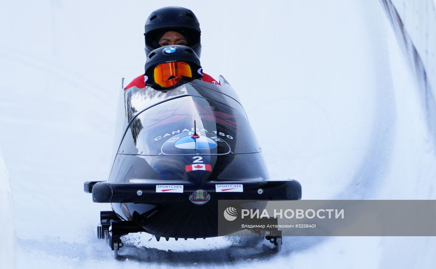 Бобслей. Чемпионат Европы. Женщины