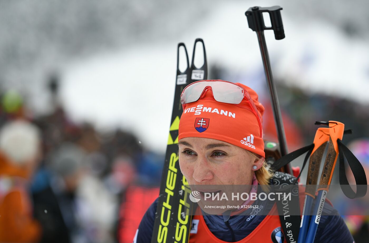 Биатлон. III этап Кубка мира. Женщины. Гонка преследования