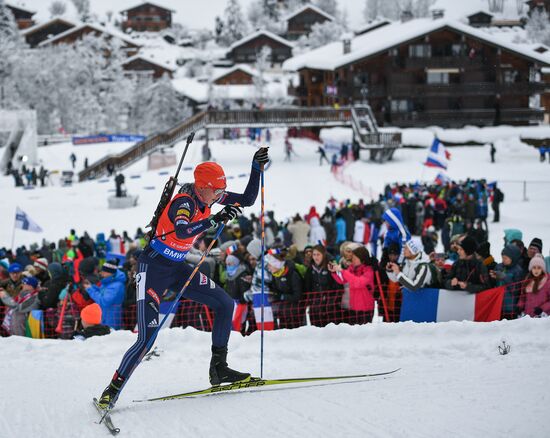 Биатлон. III этап Кубка мира. Женщины. Гонка преследования