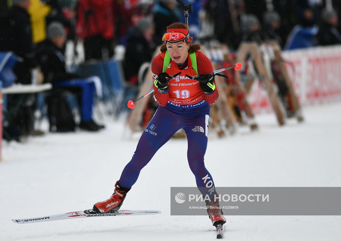 Биатлон. III этап Кубка мира. Женщины. Гонка преследования