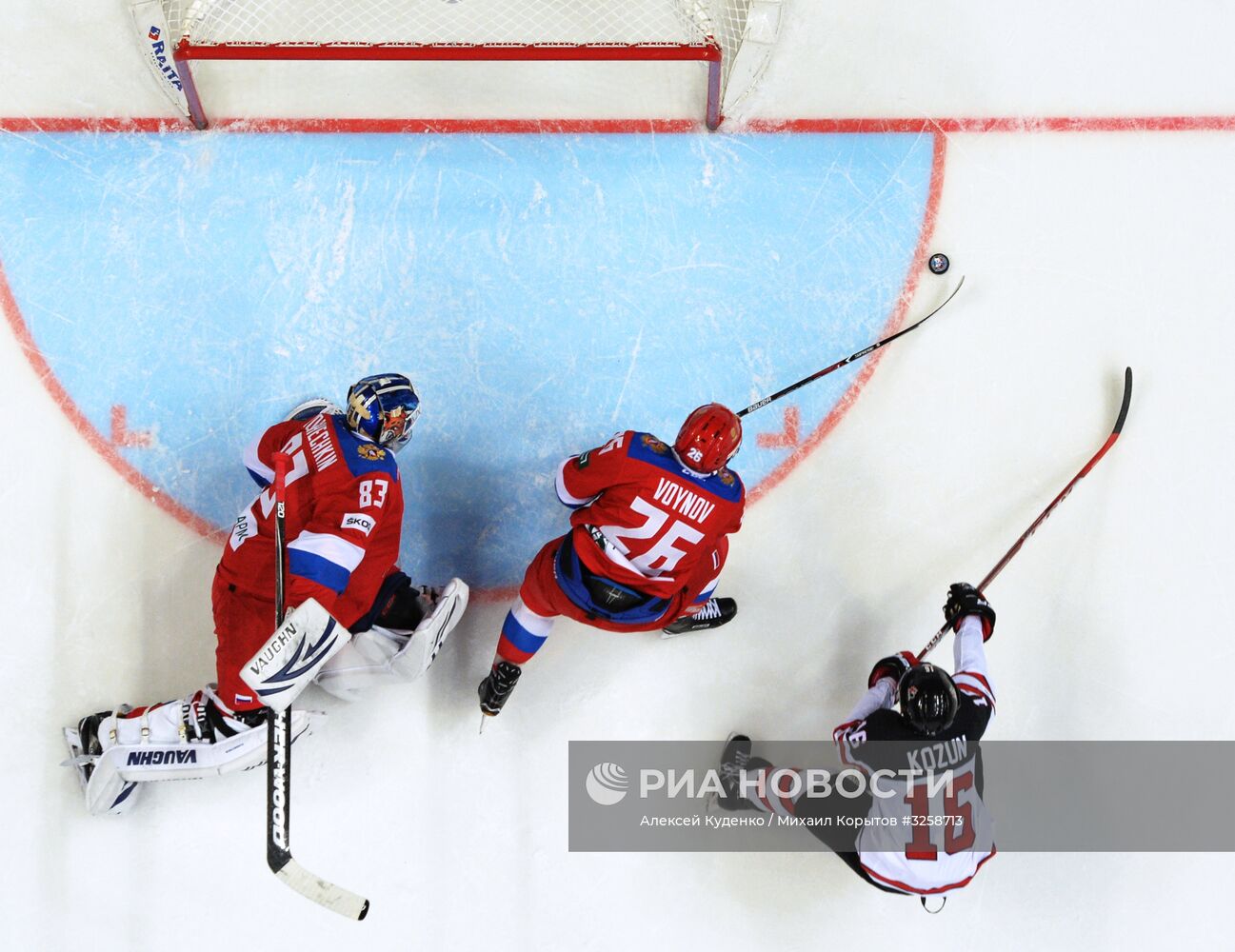 Хоккей. Кубок Первого канала. Матч Россия - Канада