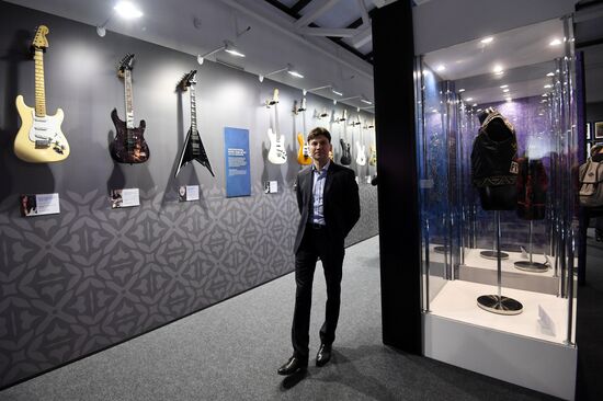 Экспозиция музея Grammy в Смоленском пассаже