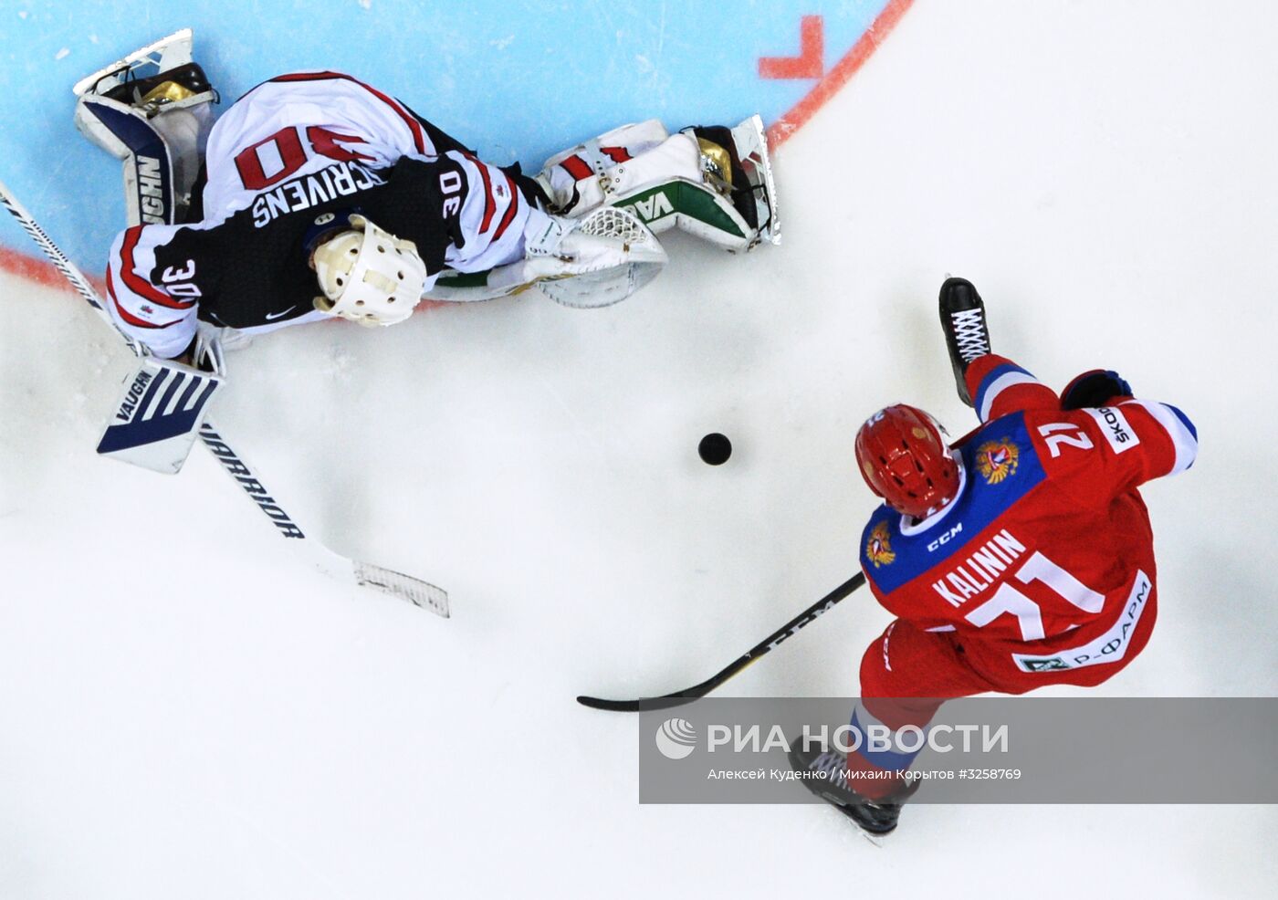 Хоккей. Кубок Первого канала. Матч Россия - Канада