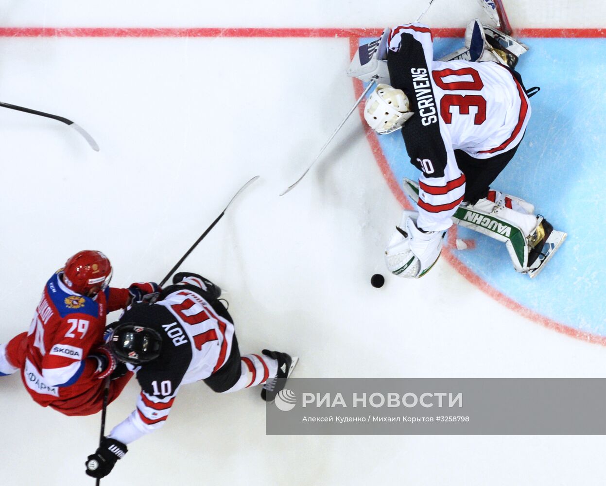 Хоккей. Кубок Первого канала. Матч Россия - Канада