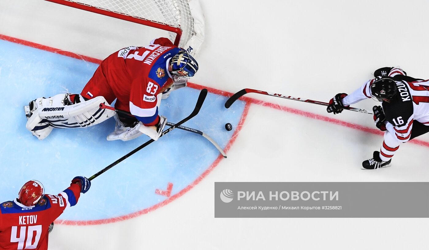 Хоккей. Кубок Первого канала. Матч Россия - Канада