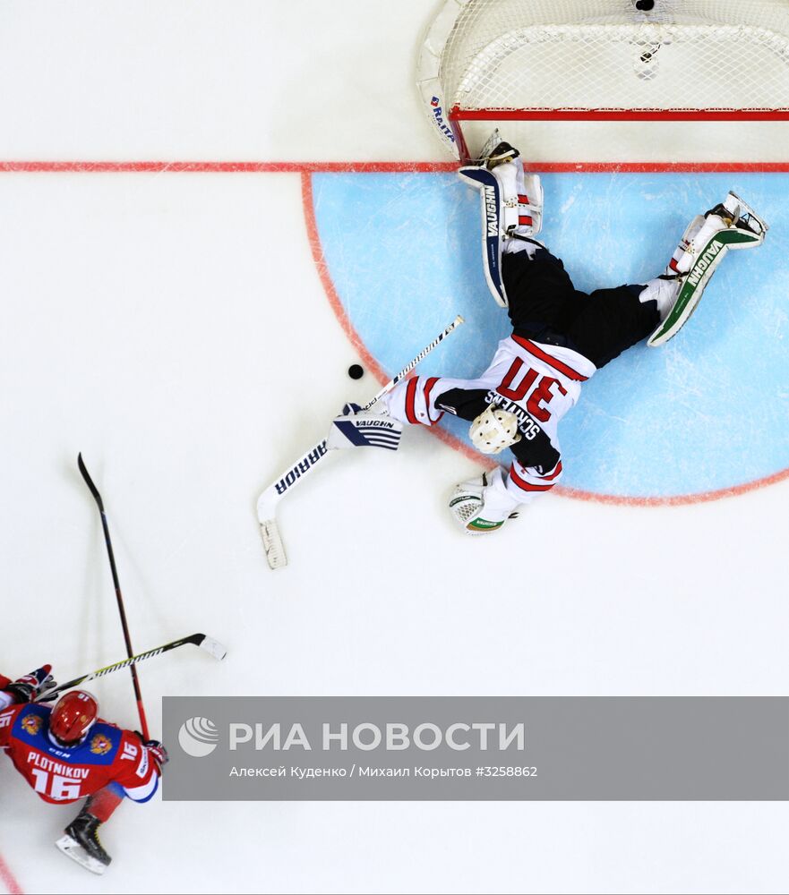 Хоккей. Кубок Первого канала. Матч Россия - Канада