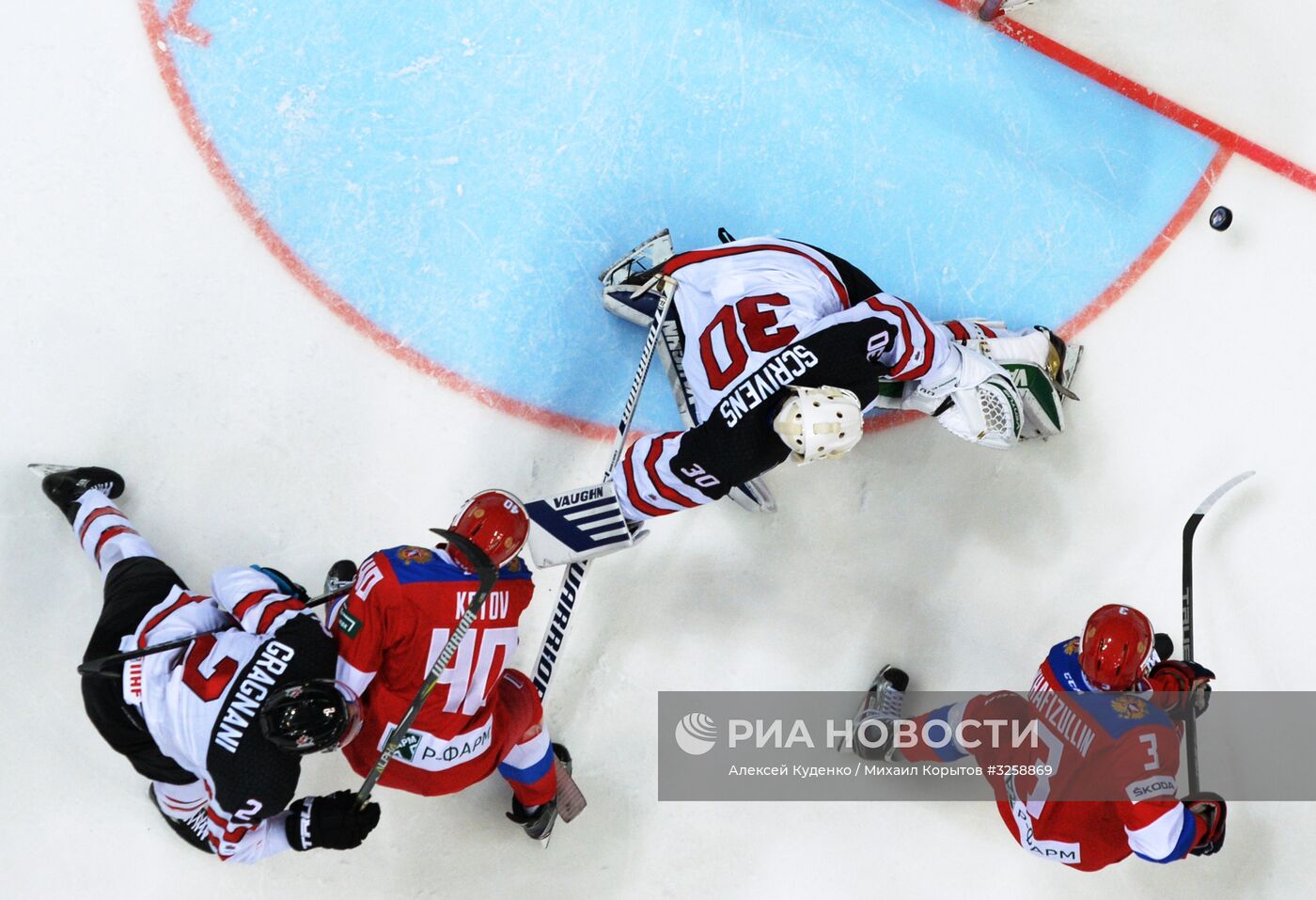 Хоккей. Кубок Первого канала. Матч Россия - Канада