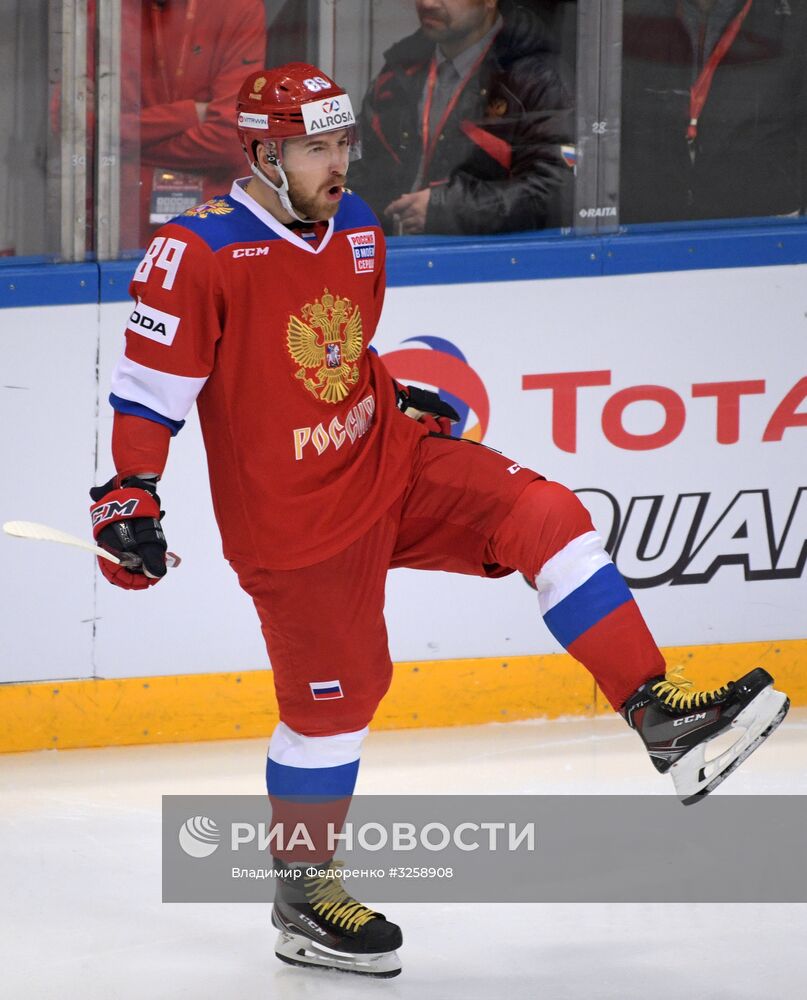 Хоккей. Кубок Первого канала. Матч Россия - Канада