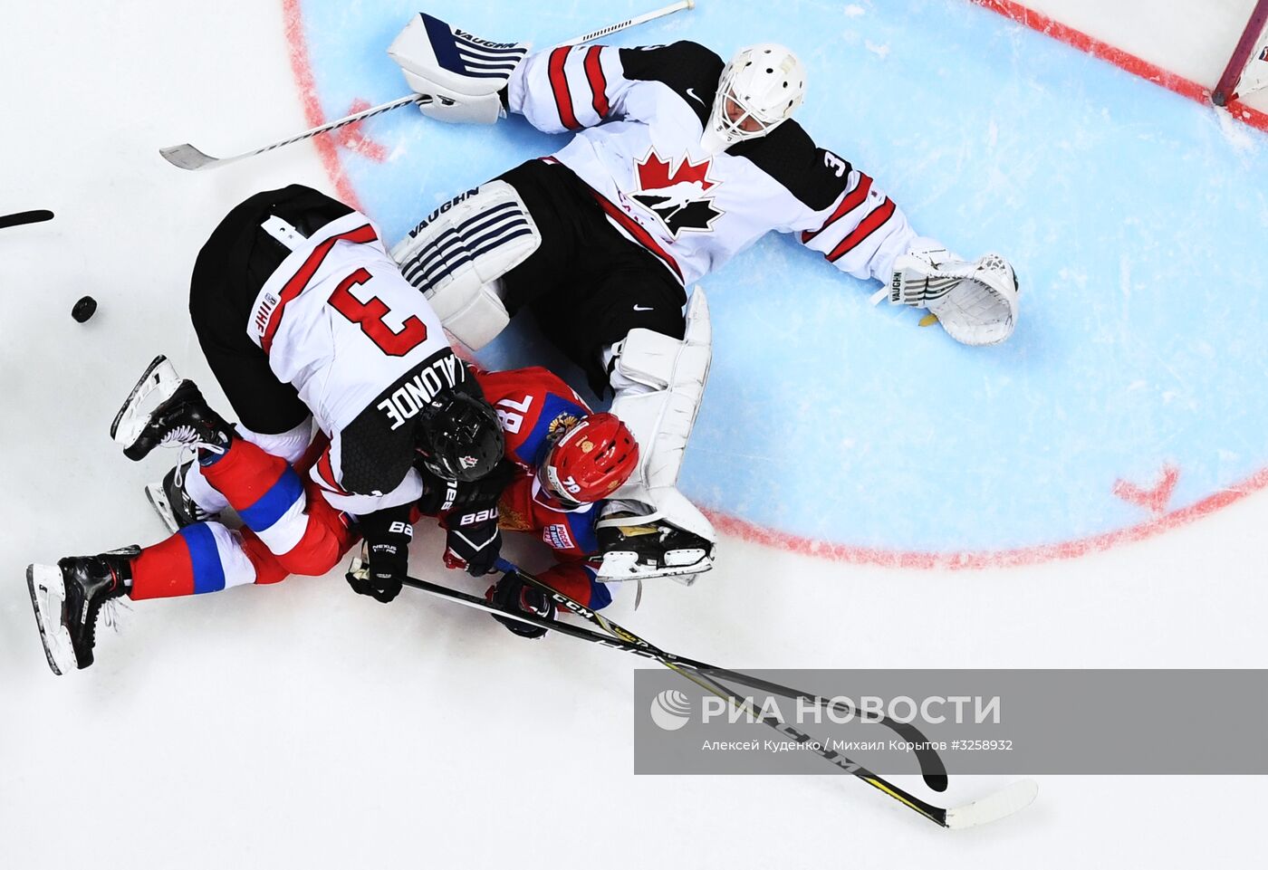 Хоккей. Кубок Первого канала. Матч Россия - Канада