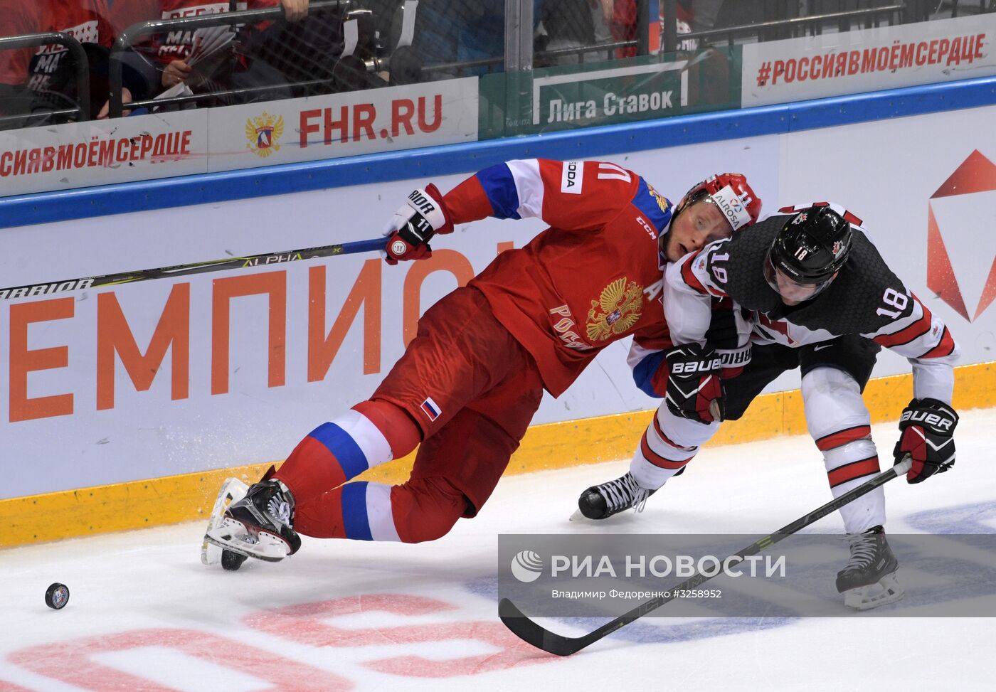 Хоккей. Кубок Первого канала. Матч Россия - Канада
