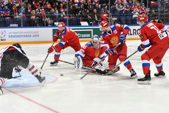 Хоккей. Кубок Первого канала. Матч Россия - Канада