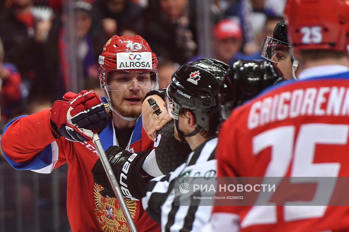 Хоккей. Кубок Первого канала. Матч Россия - Канада