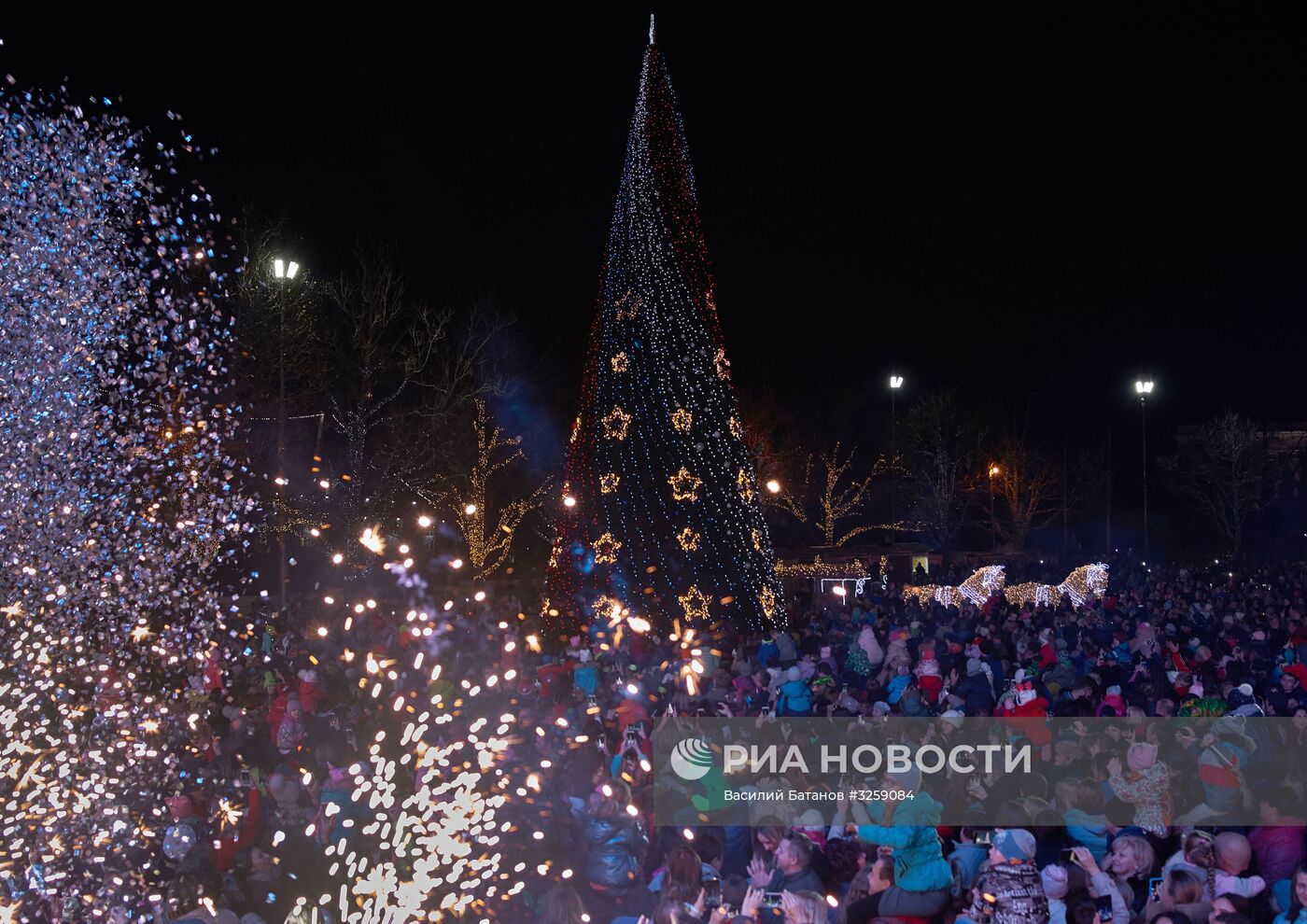 Главная новогодняя ёлка города Севастополя