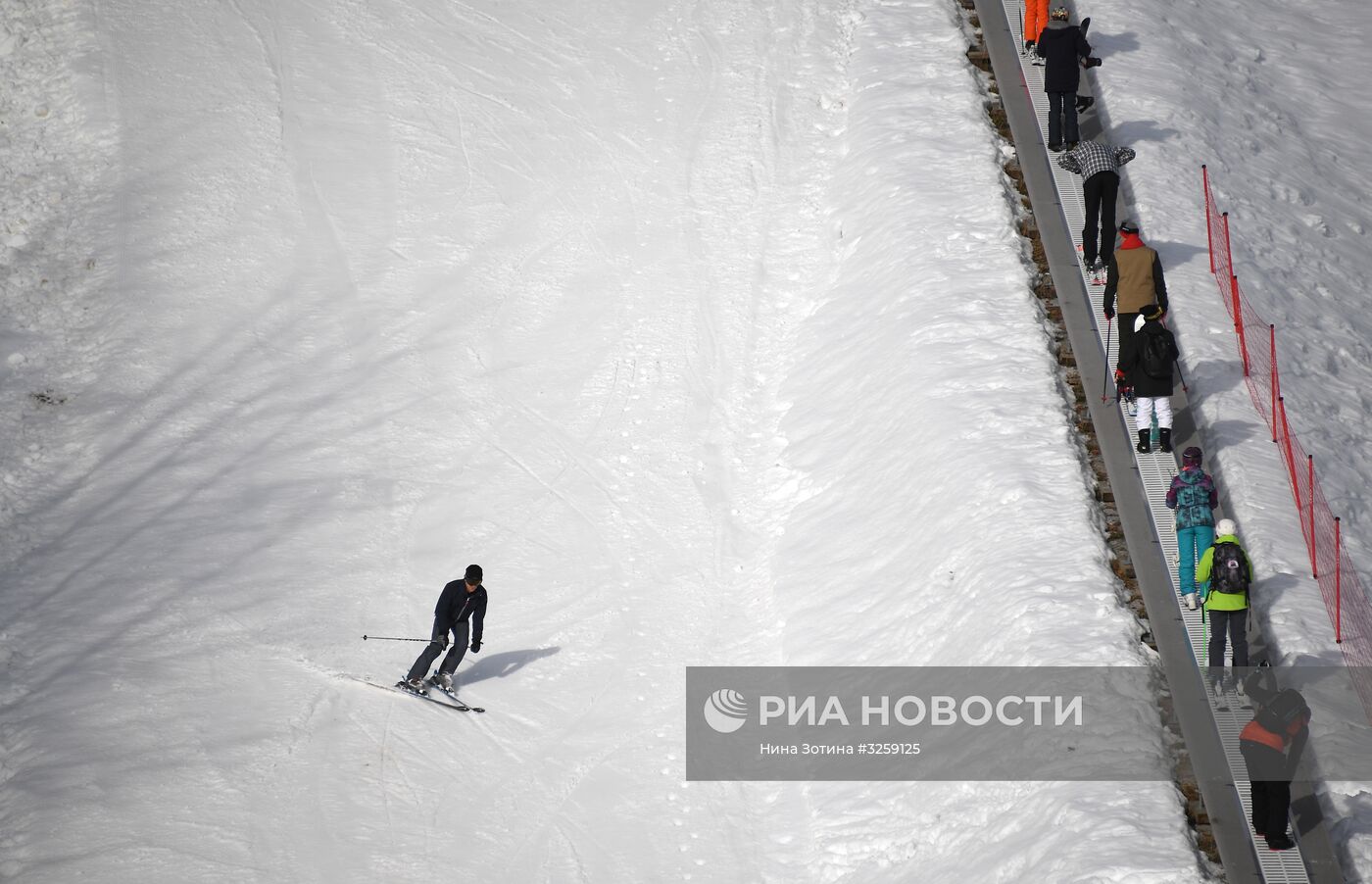 Открытие сезона на горнолыжном курорте "Роза Хутор" в Сочи