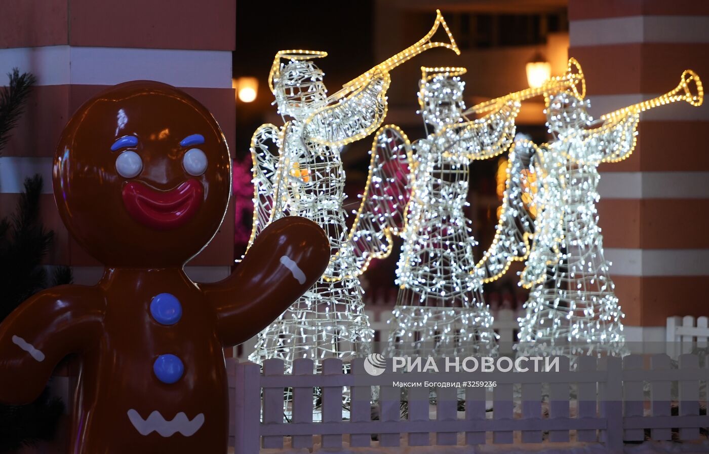 Открытие сказочного городка на Кремлёвской набережной в Казани