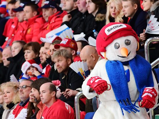 Хоккей. Кубок Первого канала. Матч Россия - Финляндия