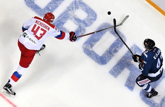Хоккей. Кубок Первого канала. Матч Россия - Финляндия