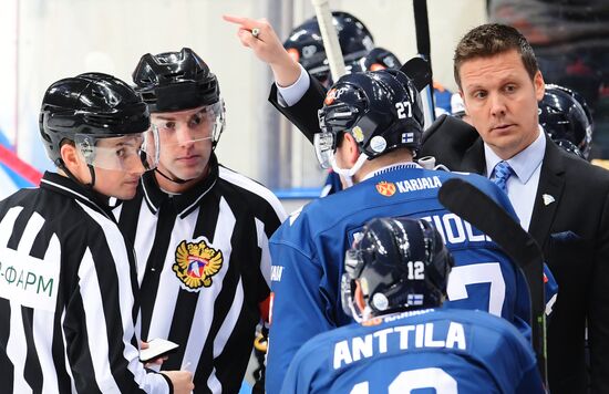 Хоккей. Кубок Первого канала. Матч Россия - Финляндия