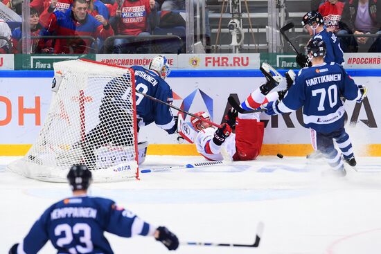 Хоккей. Кубок Первого канала. Матч Россия - Финляндия