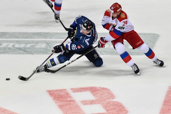 Хоккей. Кубок Первого канала. Матч Россия - Финляндия