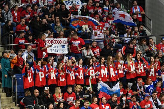 Хоккей. Кубок Первого канала. Матч Россия - Финляндия