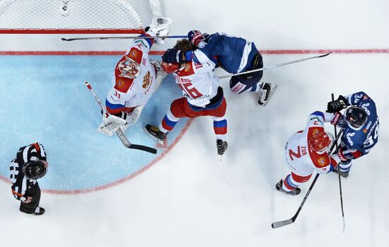 Хоккей. Кубок Первого канала. Матч Россия - Финляндия