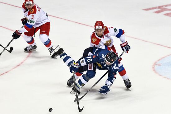 Хоккей. Кубок Первого канала. Матч Россия - Финляндия