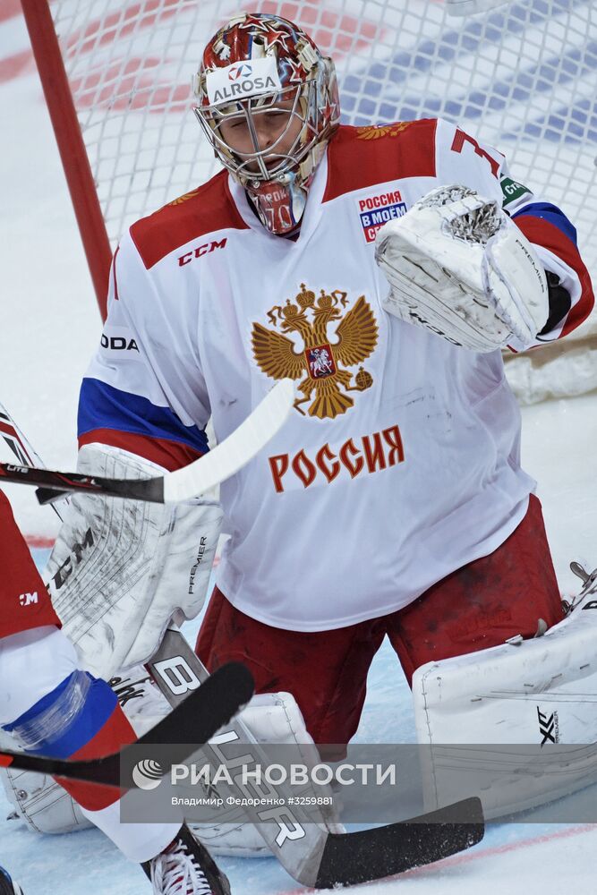 Хоккей. Кубок Первого канала. Матч Россия - Финляндия