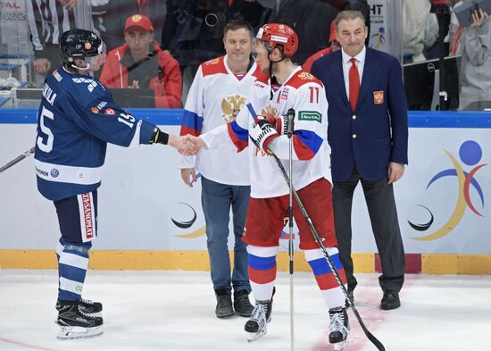Хоккей. Кубок Первого канала. Матч Россия - Финляндия