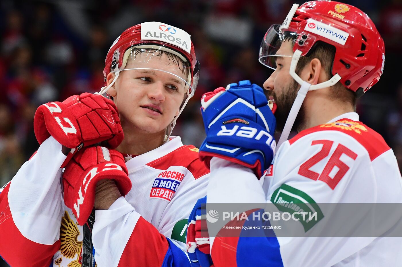 Хоккей. Кубок Первого канала. Матч Россия - Финляндия