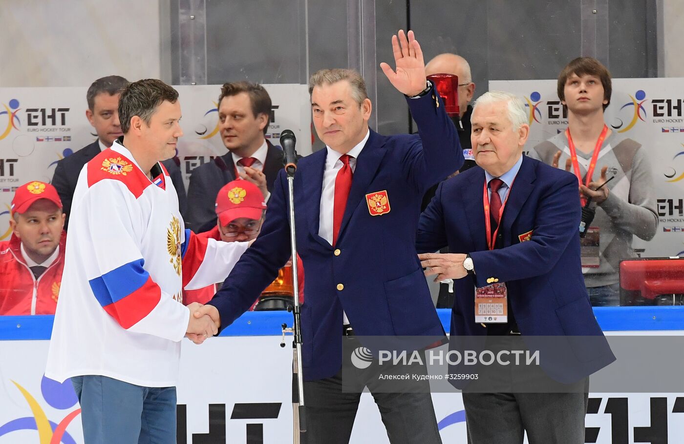 Хоккей. Кубок Первого канала. Матч Россия - Финляндия