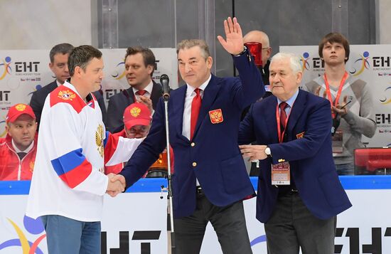 Хоккей. Кубок Первого канала. Матч Россия - Финляндия