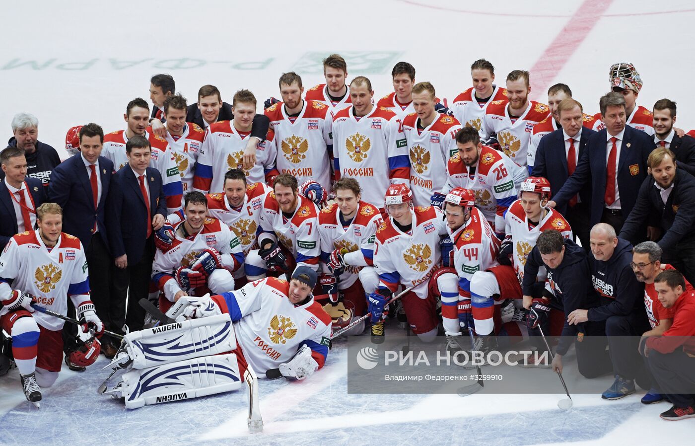 Хоккей. Кубок Первого канала. Матч Россия - Финляндия